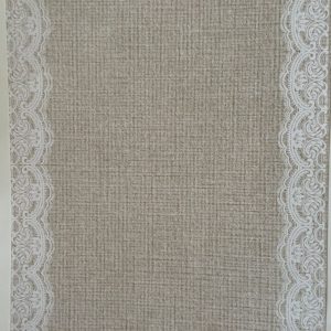 مفارش صحون ورقية بيج