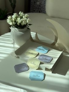 مجموعة من ستة أظرف صغيرة للعيادي ( عيدكم مبارك)